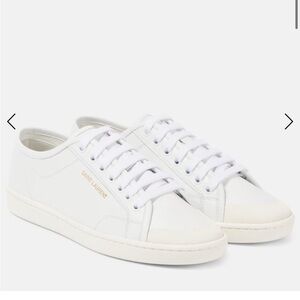 SAINT LAURENT Gym leather sneakers